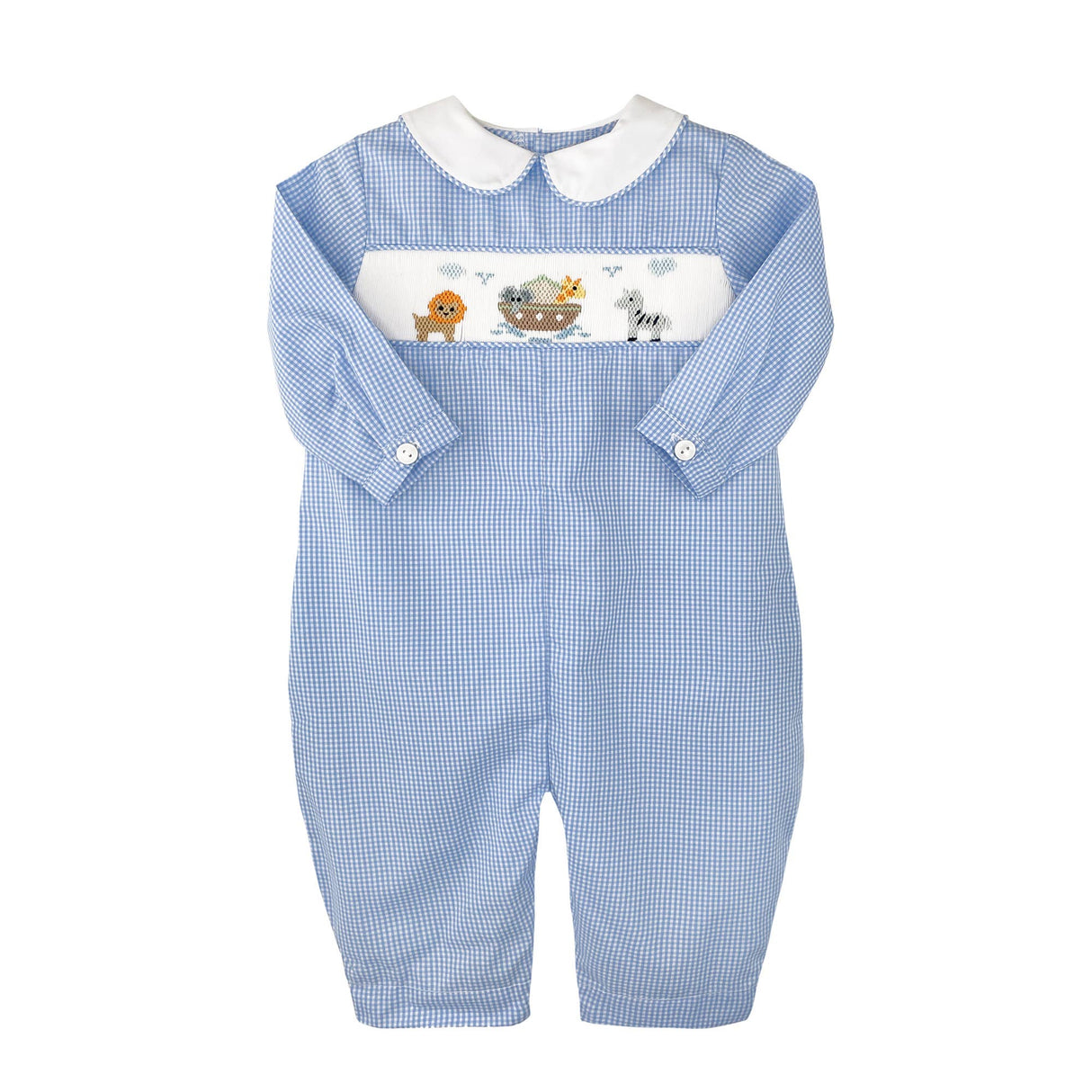 Noah's Ark Longall with Hand Picture Smocking