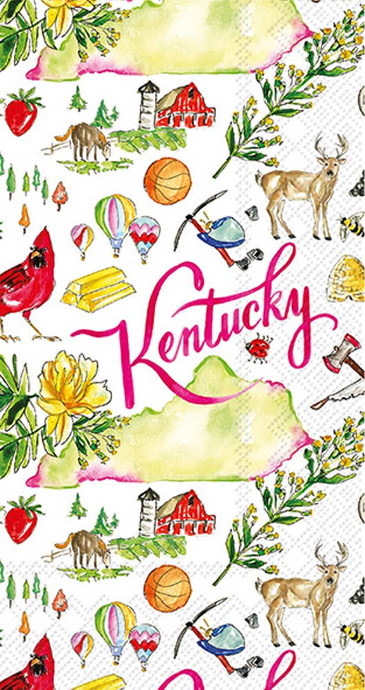 Paper Guest Towels 16 Ct Kentucky Ky State Collection