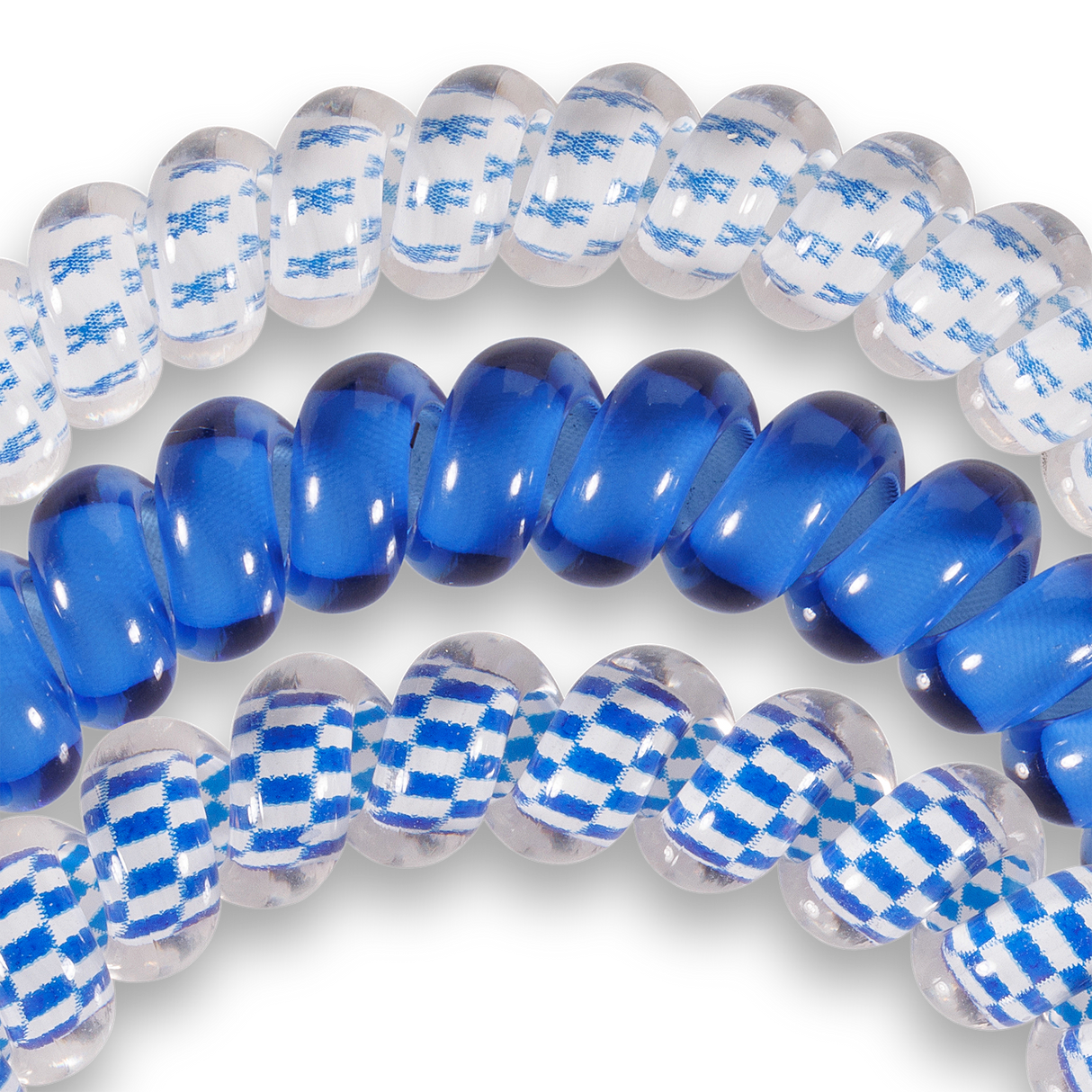 Spiral Hair Coils | Small | Univ. of Kentucky Hair Ties