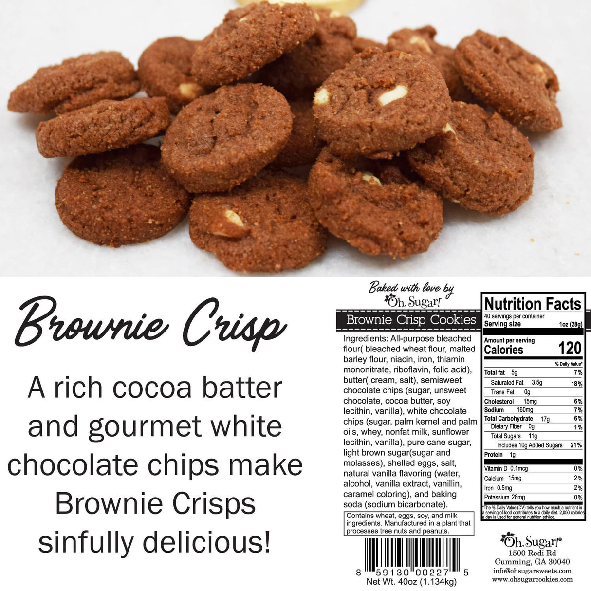 Cookies - Halloween - Cookie Grab-a-Bag Display Jar