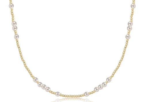 17” choker hope unwritten - pearl
