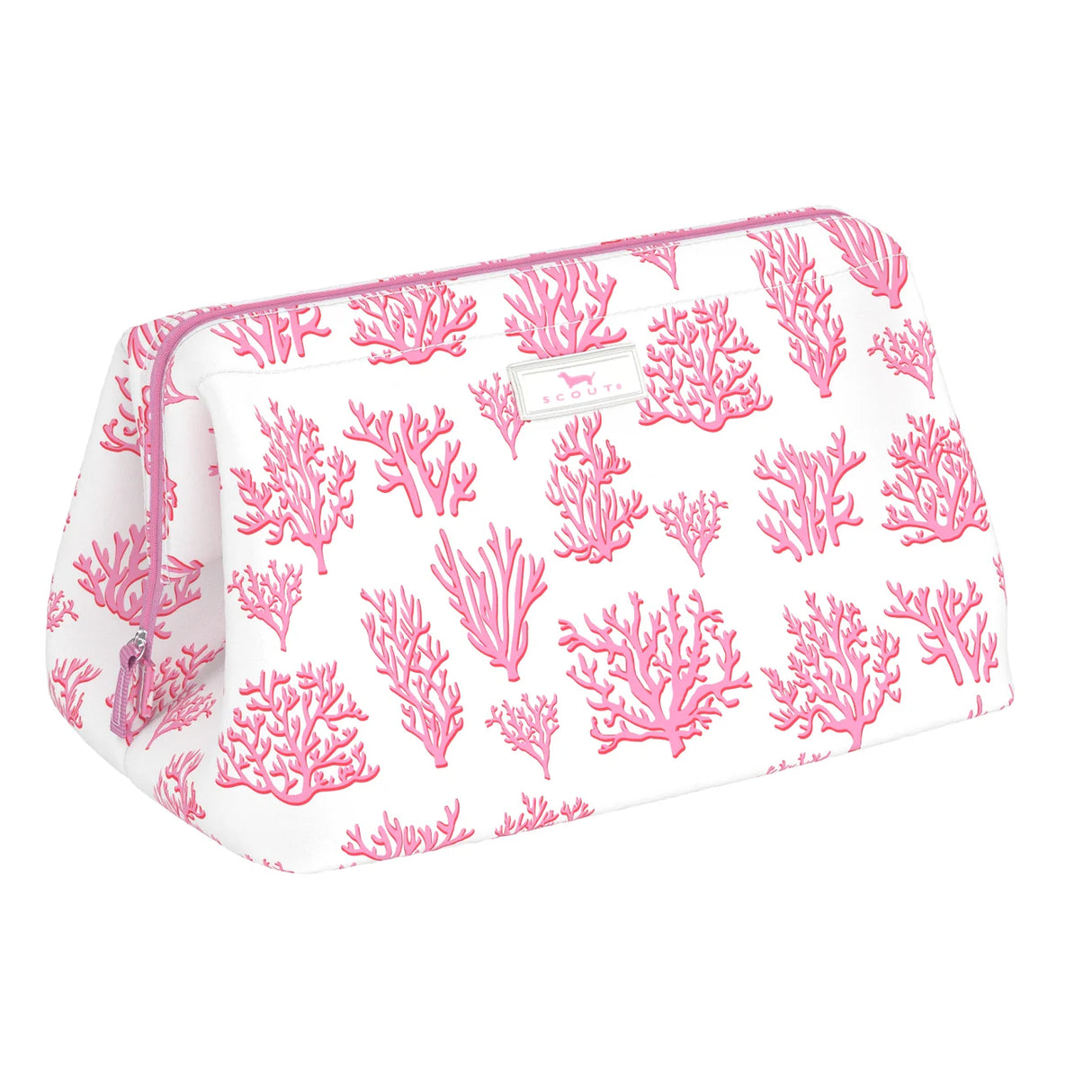 Scout Wide Mouth Makeup Bag Large- Big Mouth