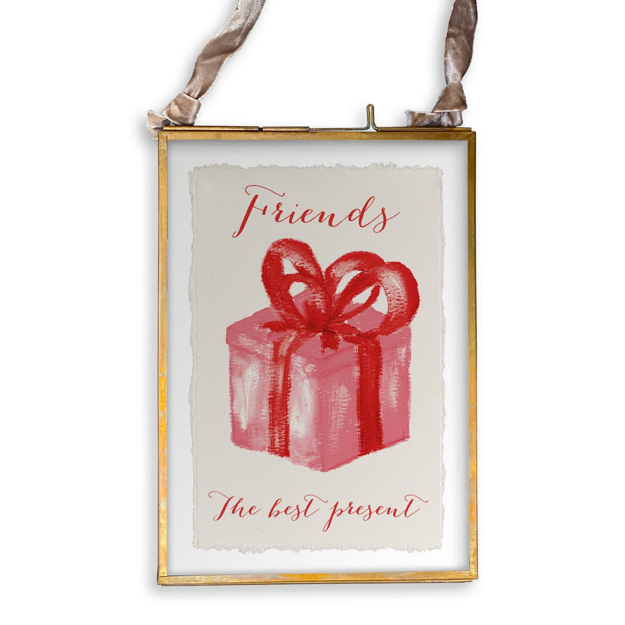 Friends Best Present Red and Pink