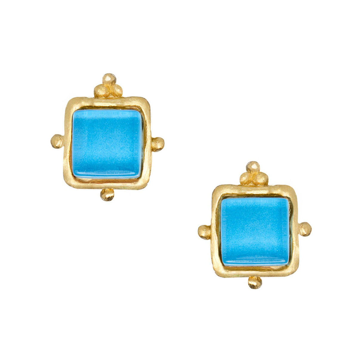 Charlotte Studs - Parisian Blue