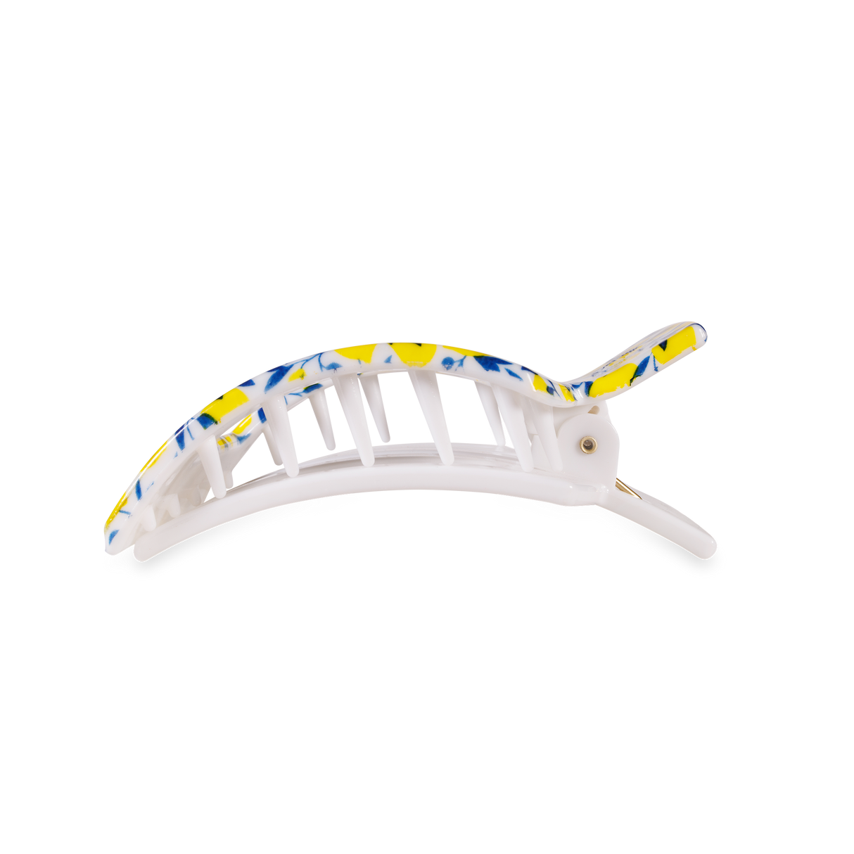 Flat Square Hair Clip | Large | Limoncello