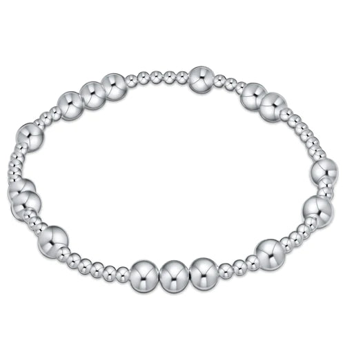 Hope unwritten 5mm bead bracelet - sterling