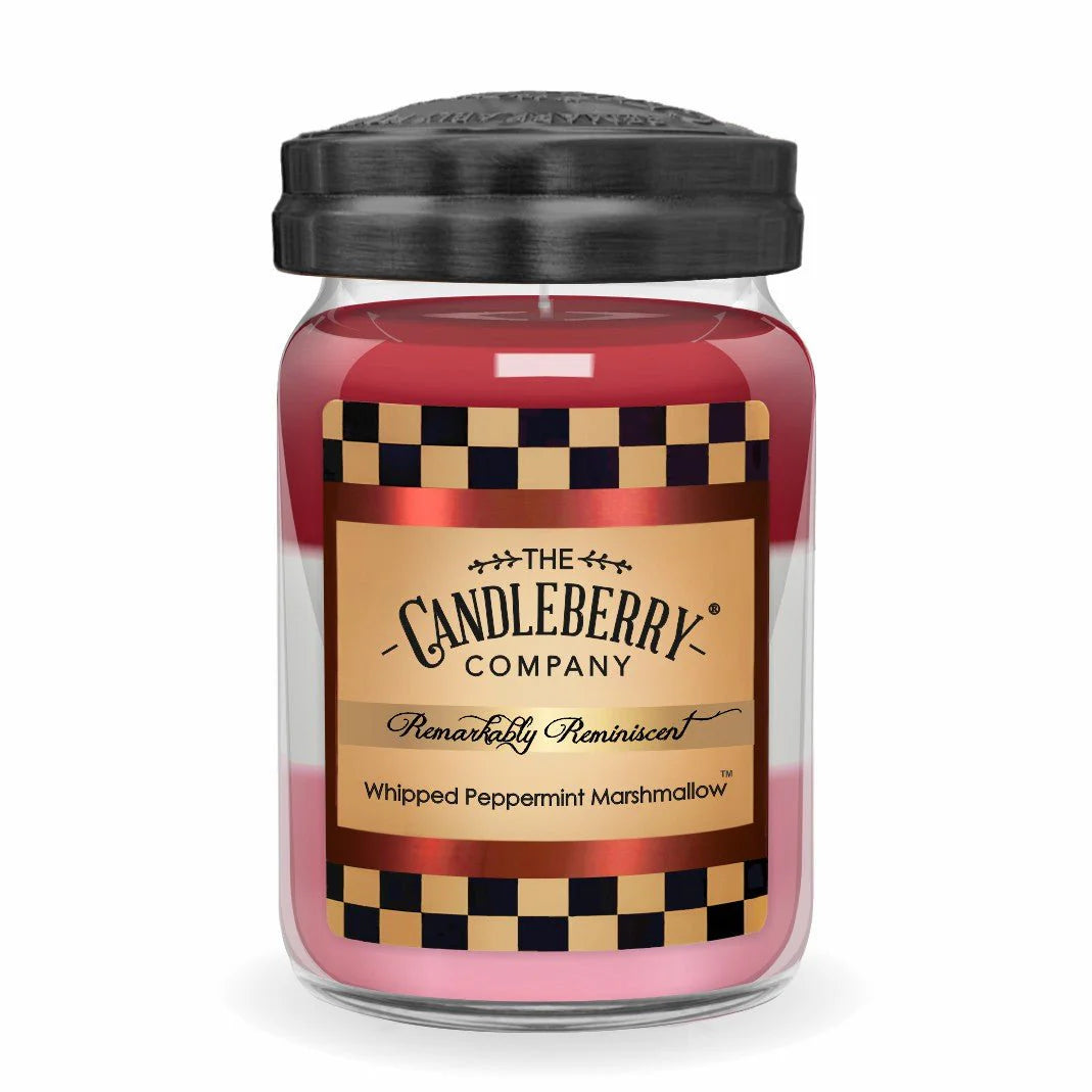 Whipped Peppermint Marshmallow™, Large Jar Candle