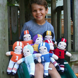 Football Player Knit Dolls