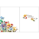 Anniversary Greeting Card - Gardener's Joy