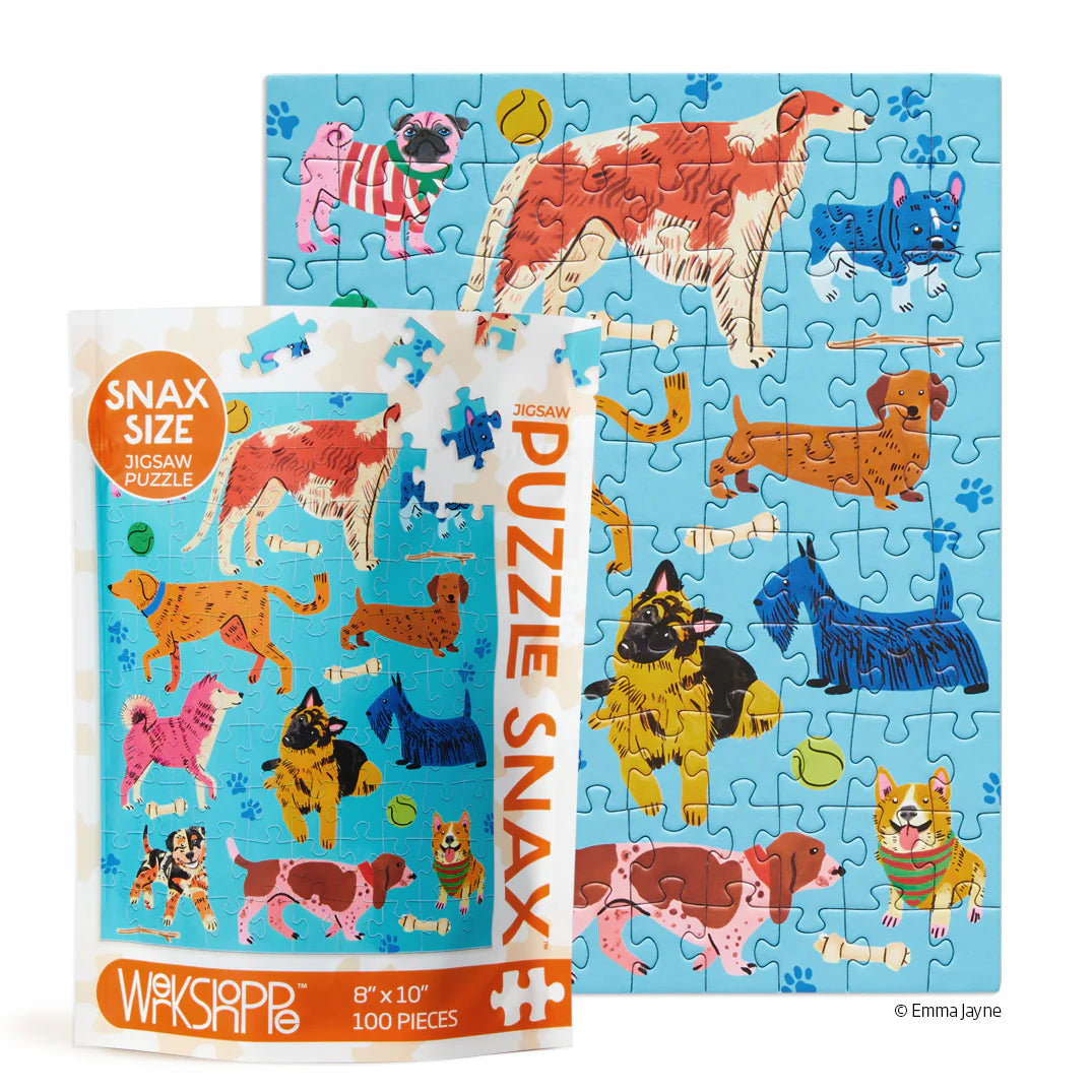 Pooches Playtime 100 Piece Jigsaw Puzzle