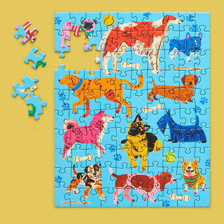 Pooches Playtime 100 Piece Jigsaw Puzzle