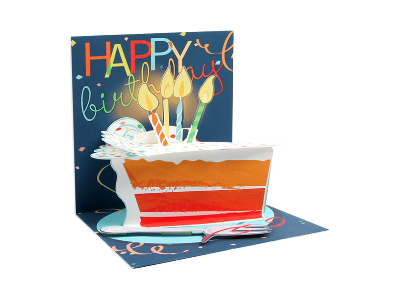 Big Slice of Cake- Pop-Up Card