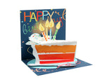 Big Slice of Cake- Pop-Up Card