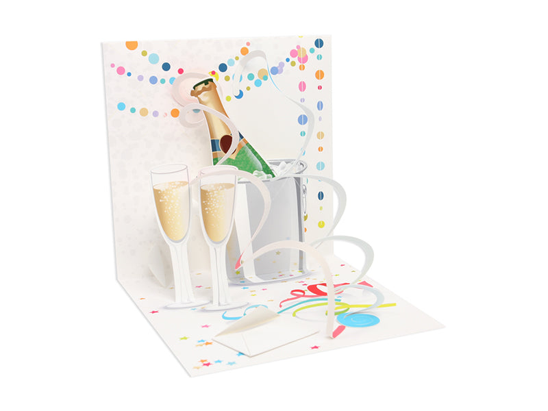 A Toast to You!- Pop-Up Card