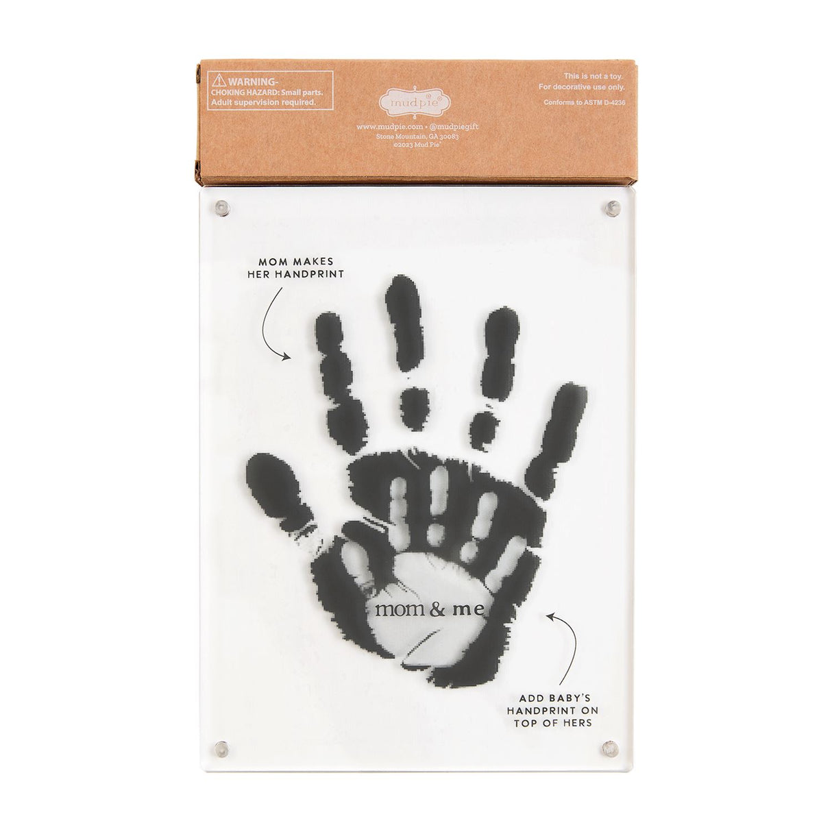 Mom & Me Handprint Frame Kit