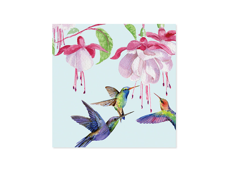 Hummingbirds- Pop-Up Card