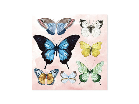 Watercolor Butterflies- Pop-Up Card