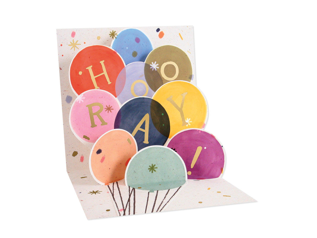 Hooray- Pop-Up Card