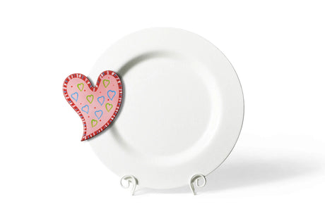 White Small Dot Big Entertaining Round Platter