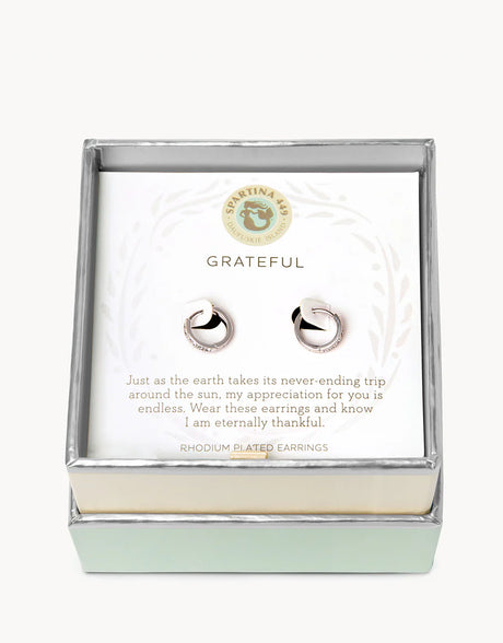 Sea La Vie Hoop Earrings Grateful/Ring