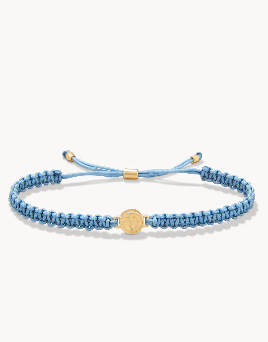 Friendship Bracelet Navy/Anchor