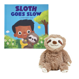 Sloth Warmies Junior & Sloth Goes Slow Book