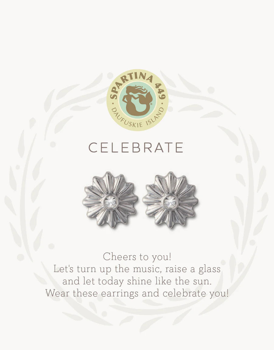 Sea La Vie Stud Earrings Celebrate/Sunburst