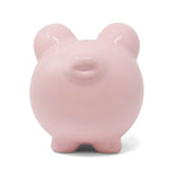 Pink Big Ear Pig- Glazed Ceramic Piggy Bank