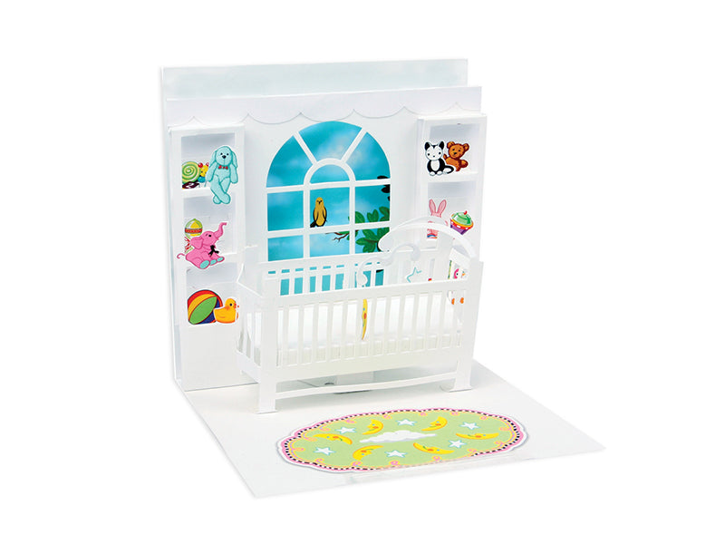 Baby Crib- Pop-Up Card