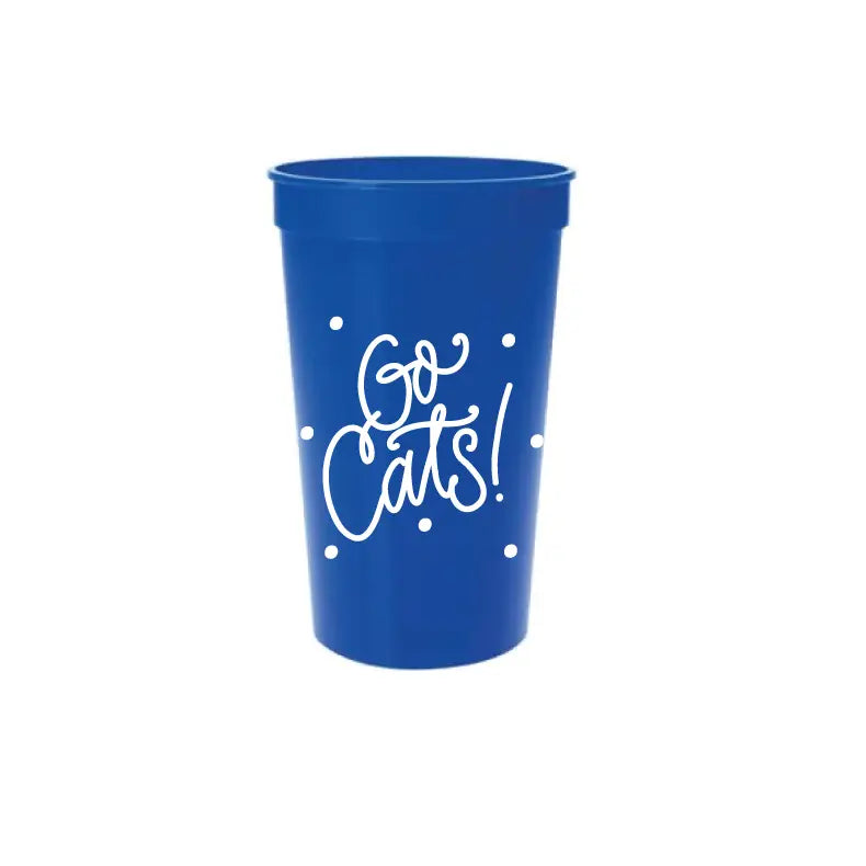 Go Cats! | Stadium Cups (Pack of 8)