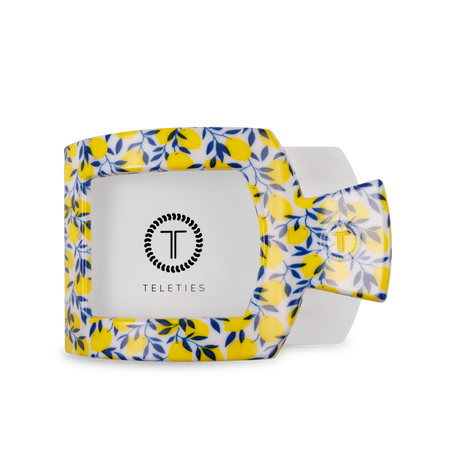 Flat Square Hair Clip | Large | Limoncello