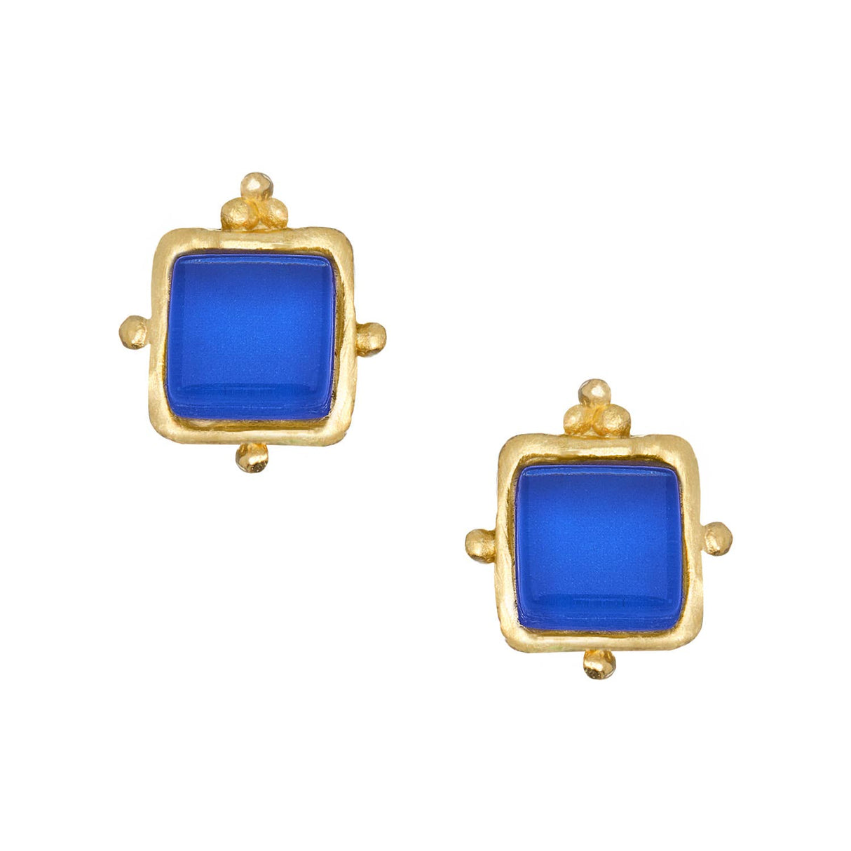 Charlotte Studs - Classic Blue