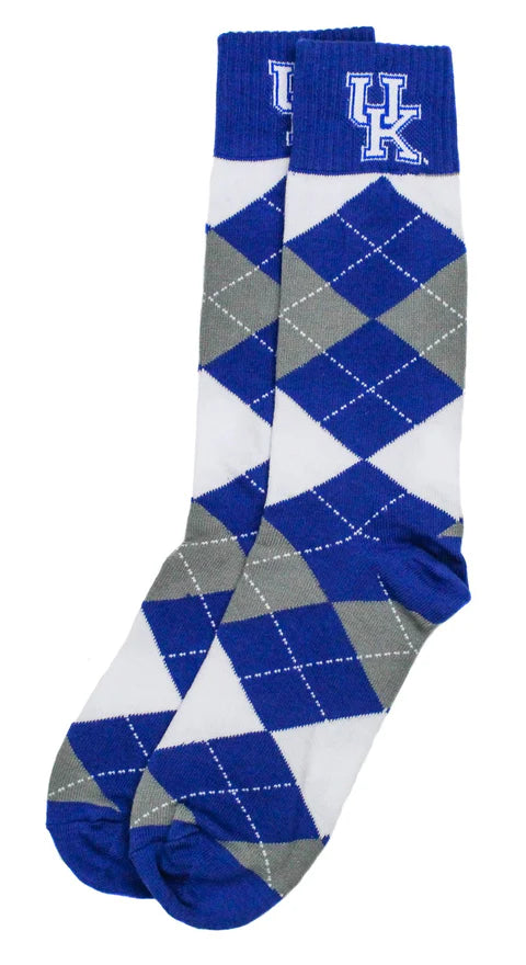 University of Kentucky Argyle Dress Sock