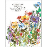 Anniversary Greeting Card - Gardener's Joy