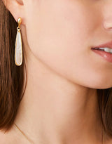 Drip Earrings Mother-of-Pearl