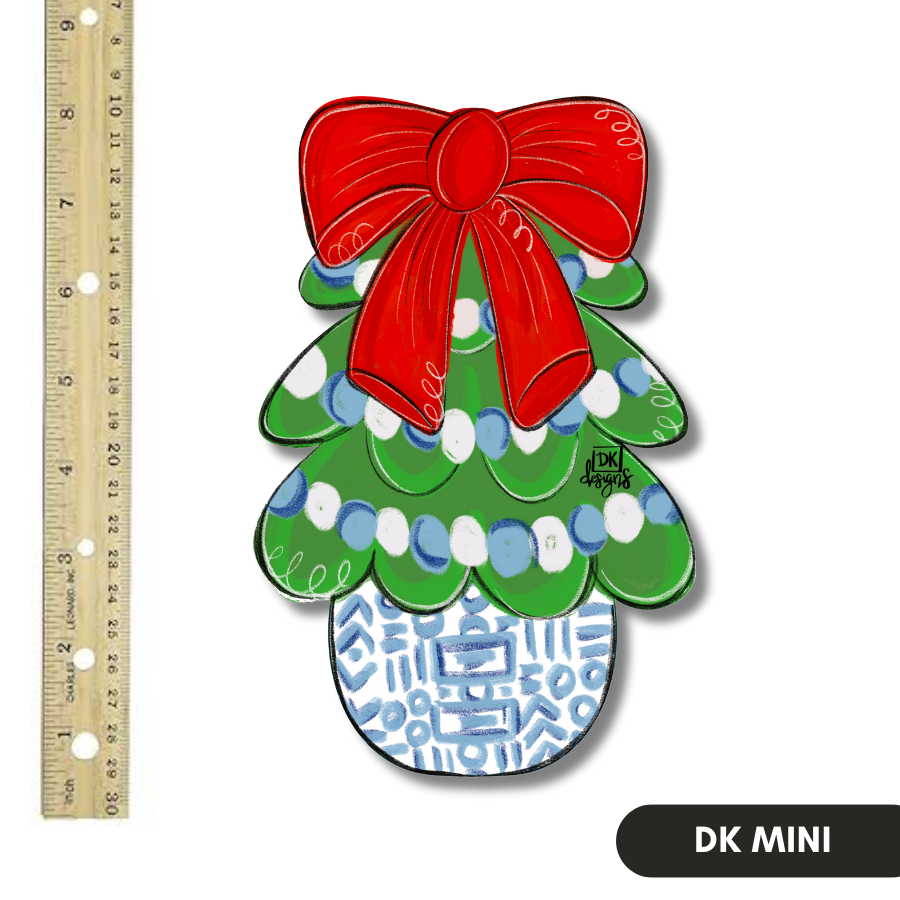 DK Red Bow Tree Mini