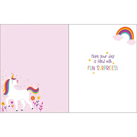 Birthday Card - Magical Unicorn