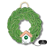 DK Wreath Door Hanger w / Room for a Mini