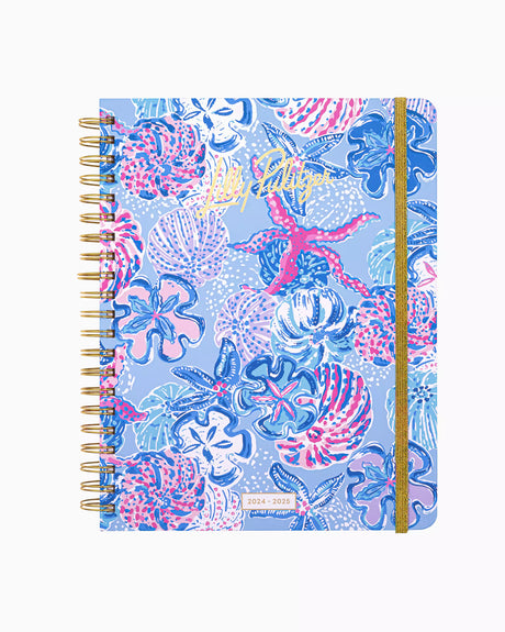 2024-2025 17 Month Jumbo Agenda- Lilly Pulitzer