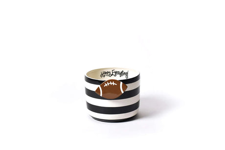 Black Stripe Mini Happy Everything! Bowl