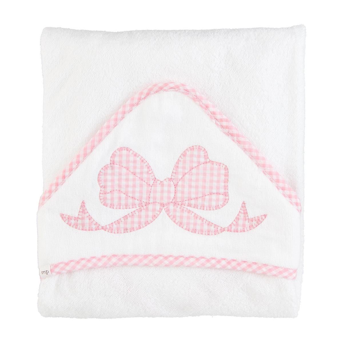 Bow Applique Hooded Towel