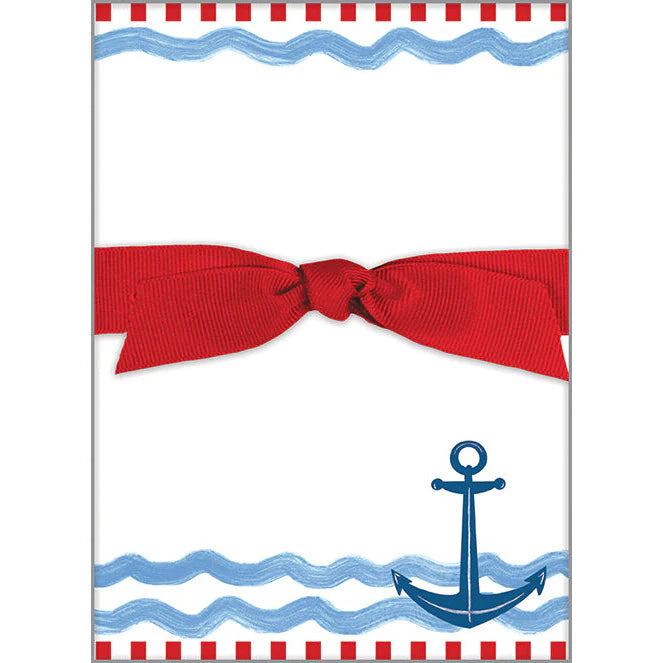 Chunky Bow Pad - Anchor