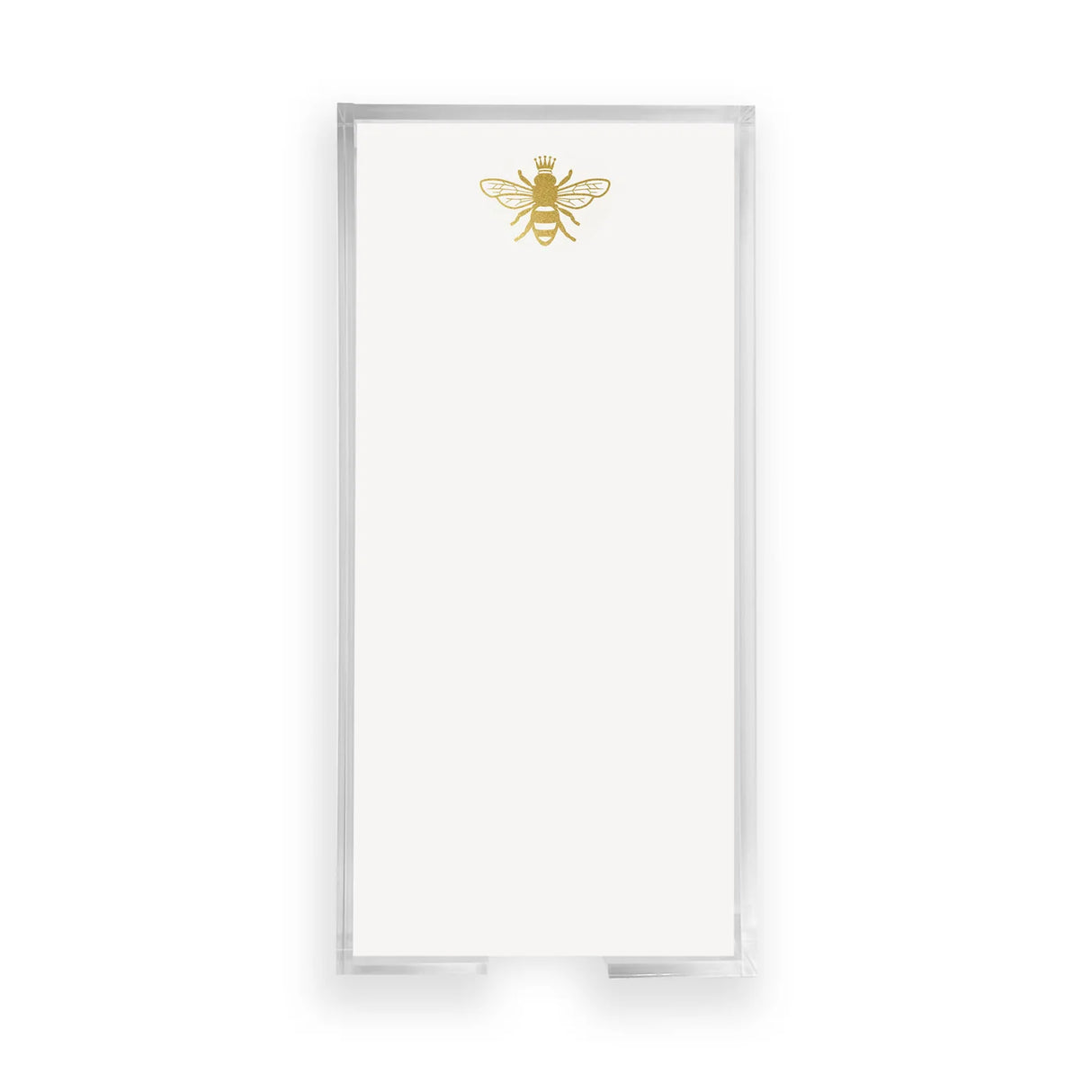 Gold Foil Bee Notepad