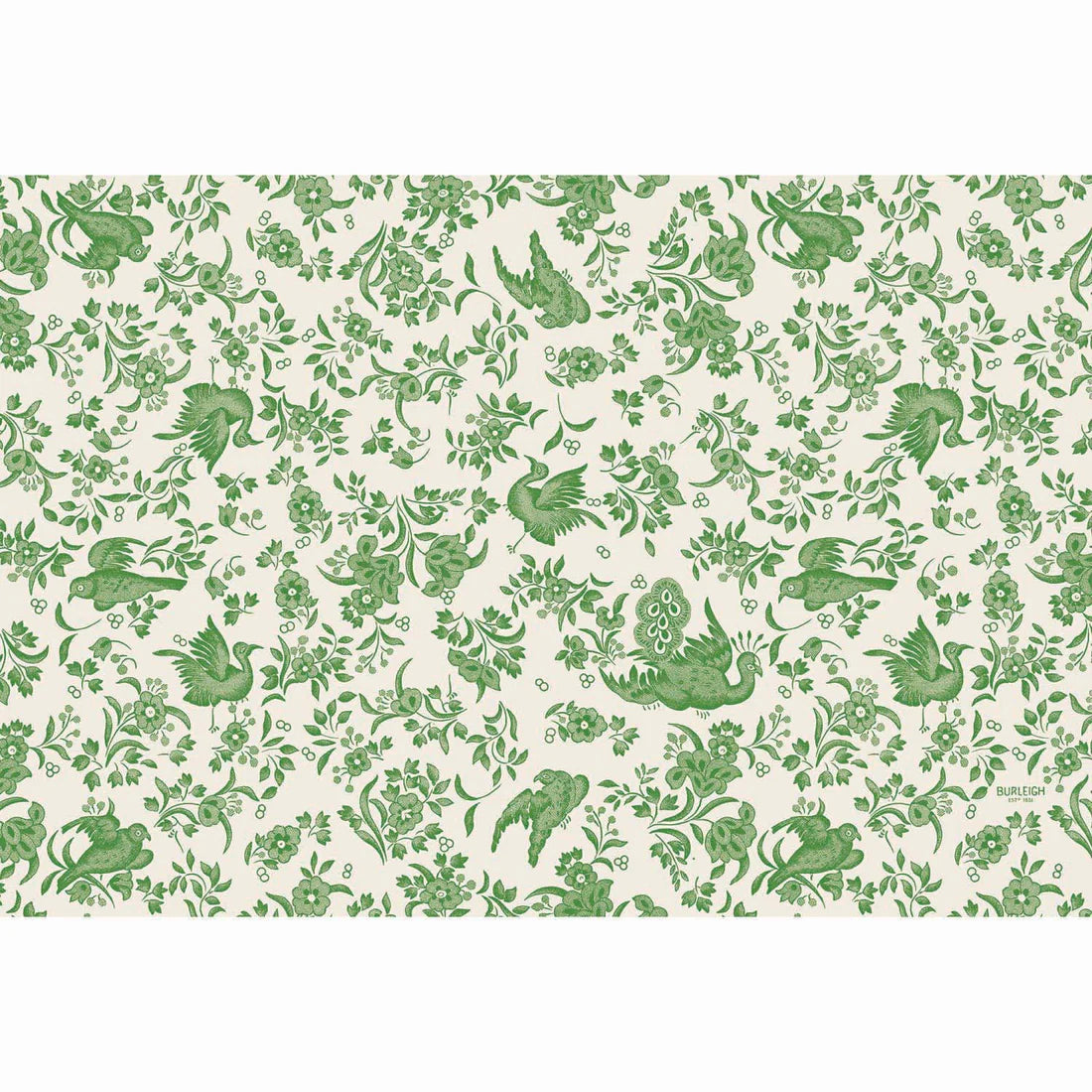 Green Regal Peacock Placemat