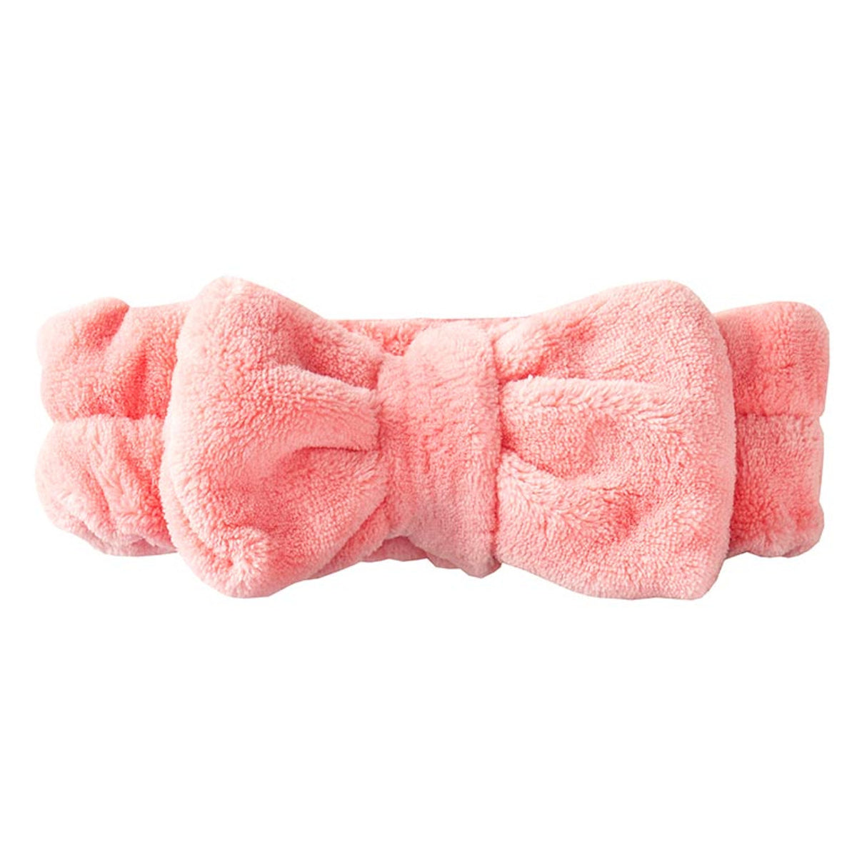 Plush Bow Spa Headband