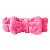 Plush Bow Spa Headband