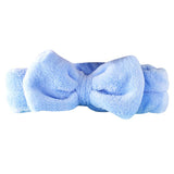 Plush Bow Spa Headband