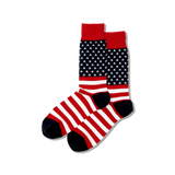 Men's Flag Crew Socks- HOTSOX