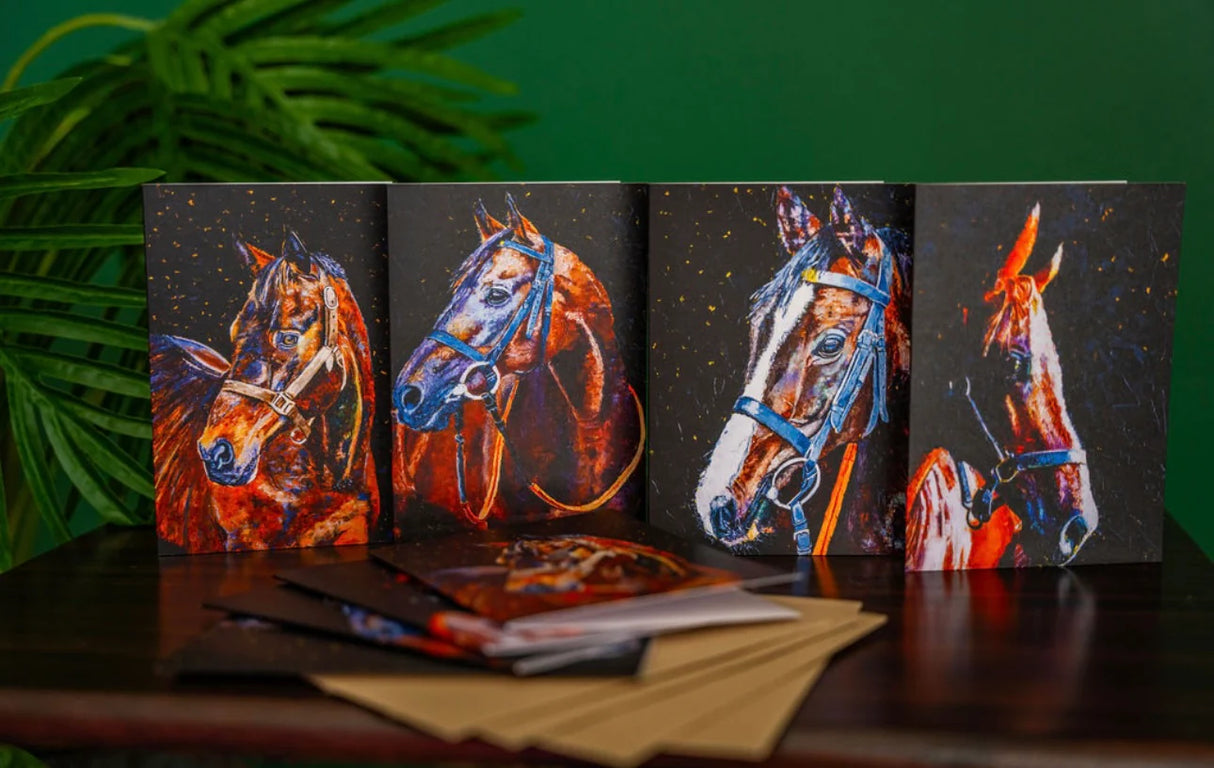 Horse Assortment Boxed Notecard Set- Kim Perry