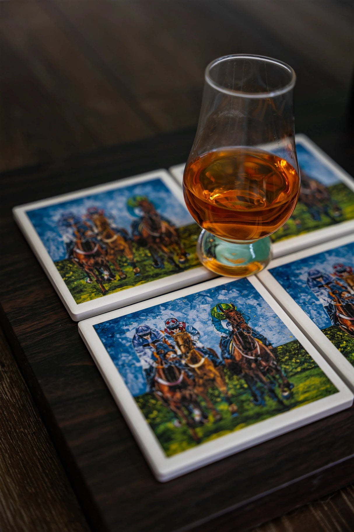 Horse Racing Stone Coasters